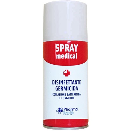 Spray medical disinfettante germicida spray per ambienti, superfici, tessuti, non macchia.