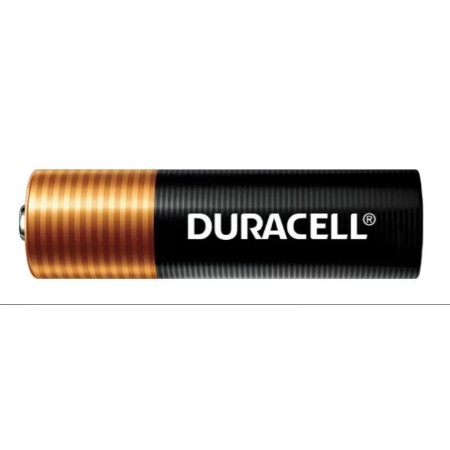 Batteria stilo AA Duracell. Confezione da 10 pile Duracell.