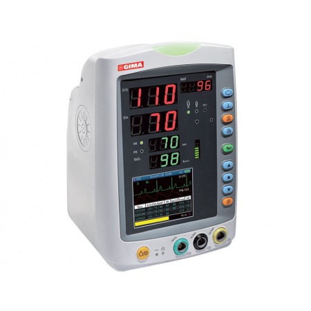 Monitoraggio parametri vitali quali ecg pressione temperatura e saturazione