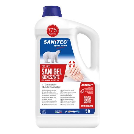 Sanitec sani gel igienizzante gel mani alcolico